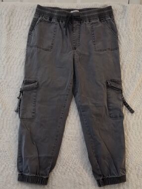 Telepatía Gray Elastic Waist Joggers.  (125)